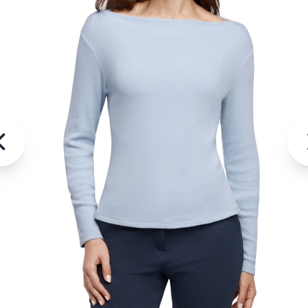 Banana Republic Women's Ribbed Long Sleeve Top